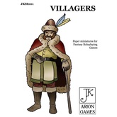 Paper Miniatures: John Kapsalis Villagers