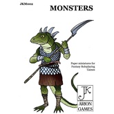 Paper Miniatures: John Kapsalis Monsters