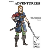 Paper Miniatures: John Kapsalis Adventurers