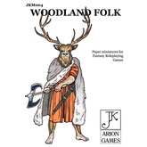 Paper Miniatures: John Kapsalis Woodland Folk