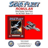 A Call to Arms: Star Fleet Book 1.2: Romulan Ship Roster Card Pack