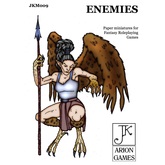 Paper Miniatures: John Kapsalis Enemies