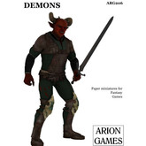 Paper Miniatures: Demons Set