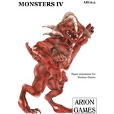 Paper Miniatures: Monsters IV