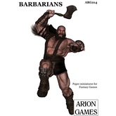 Paper Miniatures: Barbarians Set