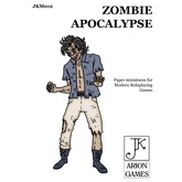 Paper Miniatures: John Kapsalis Zombie Apocalypse