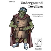 Paper Miniatures: John Kapsalis Underground Dwellers