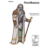 Paper Miniatures: John Kapsalis Northmen