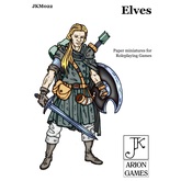 Paper Miniatures: John Kapsalis Elves