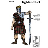 Paper Miniatures: John Kapsalis Highland Set