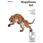 Paper Miniatures: John Kapsalis Megafauna Set