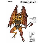 Paper Miniatures: John Kapsalis Demons Set