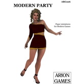 Paper Miniatures: Modern Party