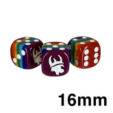 Munchkin Rainbow d6 (16mm)