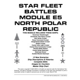 Star Fleet Battles: Module E5 – North Polar Republic (B&W)