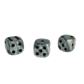 The Fantasy Trip: 12mm Silver d6 set