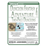 GURPS Dungeon Fantasy Adventure 4: Two-Page Dungeons