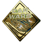 Car Wars 40th Anniversary Pin