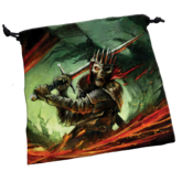 Deluxe Dice Bag: Skeletal Warrior