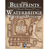 Øone's Blueprints Hand Drawn: Waterbridge: Waterfall Dungeon