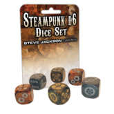 Steampunk D6 Dice Set