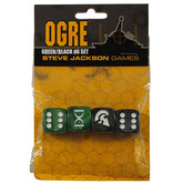 Ogre Dice Set (Black/Green)