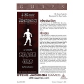 GURPS Classic: Black Ops: A Minor Emergency