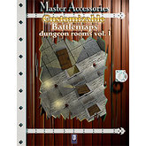 Customizable Battlemaps: Dungeon Rooms Vol. I