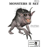 Paper Miniatures: Monsters II