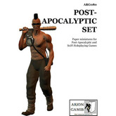 Paper Miniatures: Post-Apocalyptic Set