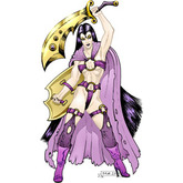 Clipart Critters 101 - Fantasy Swordswoman