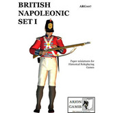 Paper Miniatures: British Napoleonic Set I