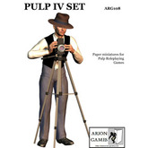 Paper Miniatures: Pulp IV Set