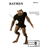 Paper Miniatures: Ratmen Set