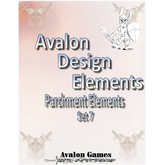 Avalon Design Elements, Parchment Set 7