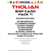 Federation Commander: Tholian Ship Card Pack #1