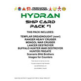 Federation Commander: Hydran Ship Card Pack #1