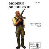 Paper Miniatures: Modern Soldiers III Set