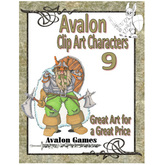 Avalon Clip Art Characters, Dwarf 2