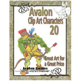 Avalon Clip Art Characters, Goblin 2