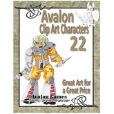 Avalon Clip Art Characters, Alien 3