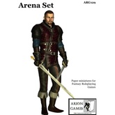 Paper Miniatures: Arena Set