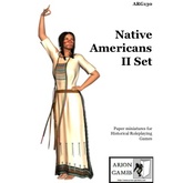 Paper Miniatures: Native Americans II Set