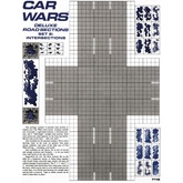 Car Wars Deluxe Road Sections Set 2: Intersections