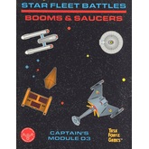 Star Fleet Battles: Module D3 Booms & Saucers (B&W)