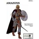 Paper Miniatures: Amazons Set