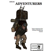 Paper Miniatures: Adventurers Set