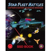 Star Fleet Battles: Advanced Missions SSD Book 2014 (B&W)