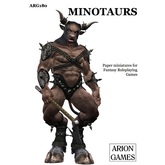 Paper Miniatures: Minotaurs Set