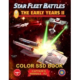 Star Fleet Battles: Module Y2 - The Early Years II SSD Book (Color)